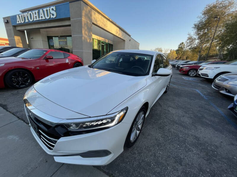 2022 Honda Accord for sale at AutoHaus in Colton CA
