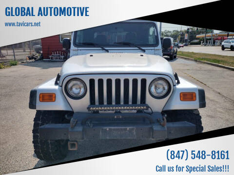 2006 Jeep Wrangler for sale at GLOBAL AUTOMOTIVE in Grayslake IL