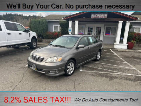 2007 Toyota Corolla for sale at Platinum Autos in Woodinville WA
