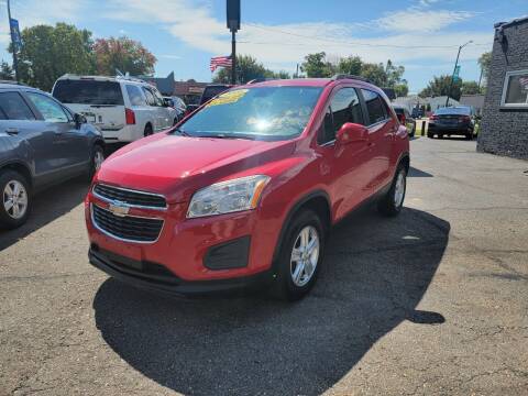 2016 Chevrolet Trax for sale at Motor City Automotives LLC in Madison Heights MI