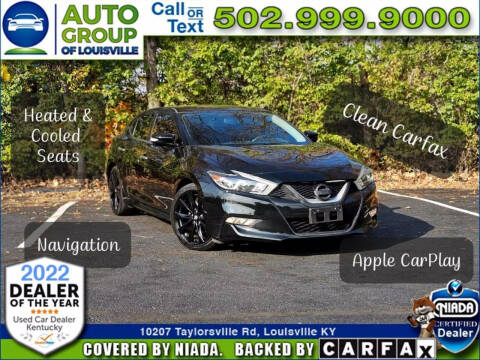 2017 Nissan Maxima for sale at Auto Group of Louisville in Louisville KY