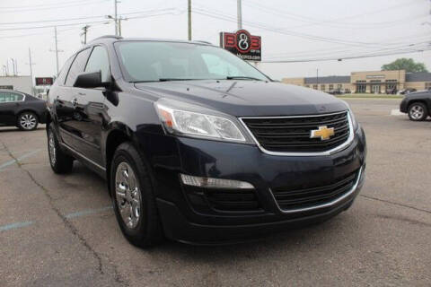 2017 Chevrolet Traverse for sale at B & B Car Co Inc. in Clinton Township MI