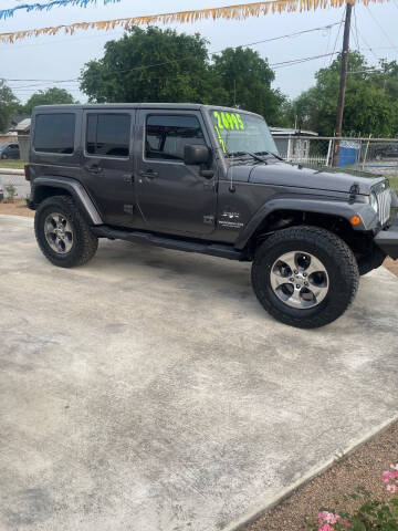 2017 Jeep Wrangler Unlimited for sale at Texas Auto Sales in San Antonio TX