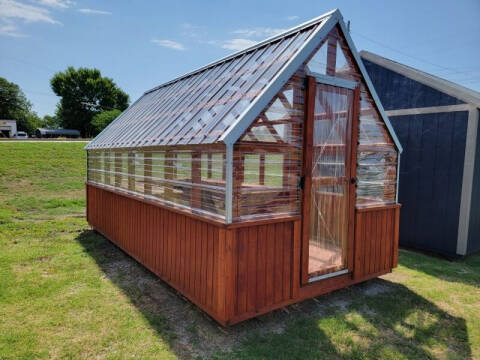 2023 Burnett Affordable Buildings 8x16 Greenhouse for sale at Lakeside Auto RV & Outdoors in Cleveland OK