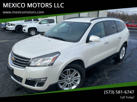 2014 Chevrolet Traverse for sale at MEXICO MOTORS LLC in Mexico MO