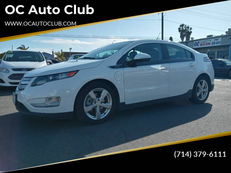 2013 Chevrolet Volt for sale at OC Auto Club in Midway City CA