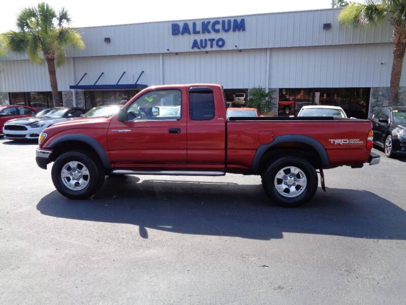 2001 Toyota Tacoma for sale at BALKCUM AUTO INC in Wilmington NC