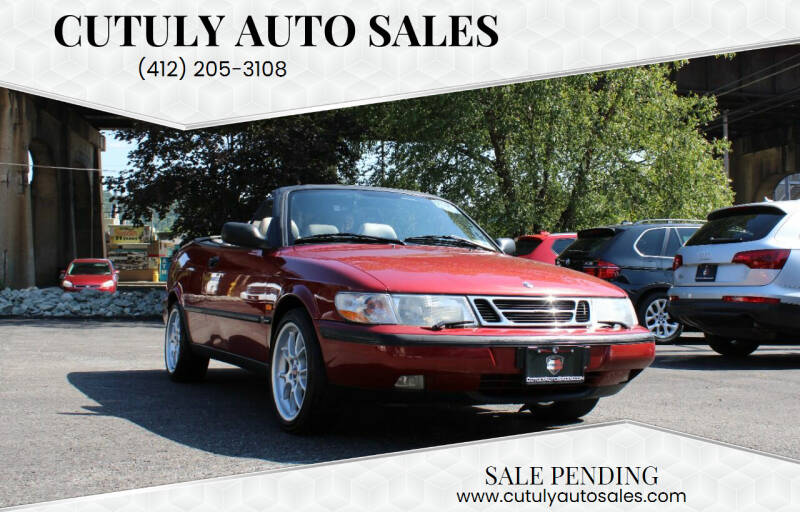 1998 Saab 900 for sale at Cutuly Auto Sales in Pittsburgh PA