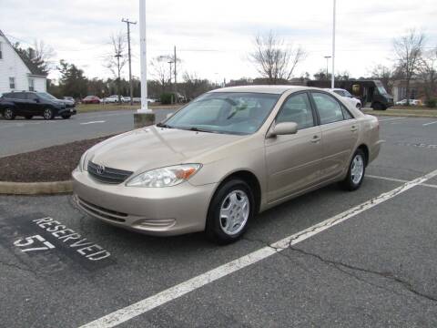2002 Toyota Camry for sale at Super Auto Sales & Services in Fredericksburg VA