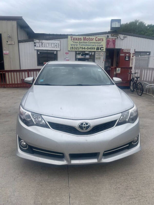 2014 Toyota Camry for sale at TEXAS MOTOR CARS in Houston TX