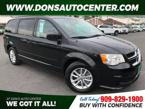 2014 Dodge Grand Caravan for sale at Dons Auto Center in Fontana CA
