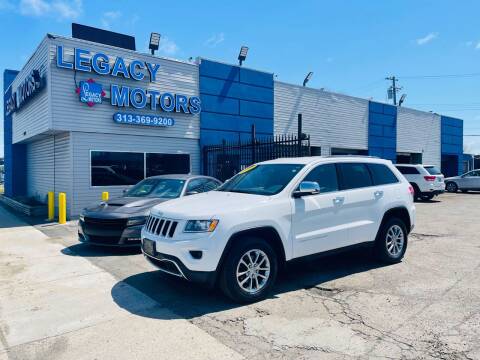 2015 Jeep Grand Cherokee for sale at Legacy Motors in Detroit MI