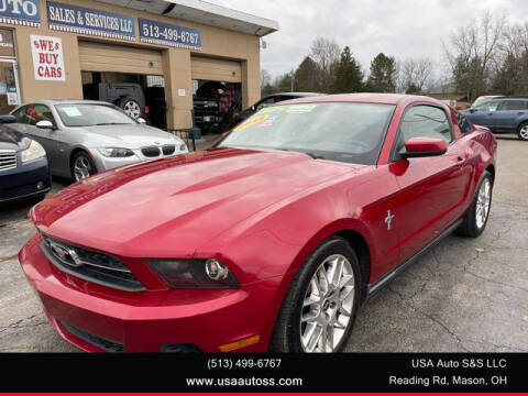 2012 Ford Mustang for sale at USA Auto Sales & Services, LLC in Mason OH