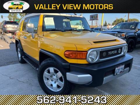 2008 Toyota FJ Cruiser for sale at Valley View Motors in Whittier CA