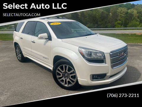 2013 GMC Acadia for sale at Select Auto LLC in Ellijay GA