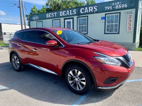 2015 Nissan Murano for sale at Best Deals Cars Inc in Fort Myers FL