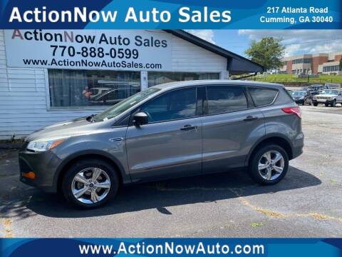 2014 Ford Escape for sale at ACTION NOW AUTO SALES in Cumming GA