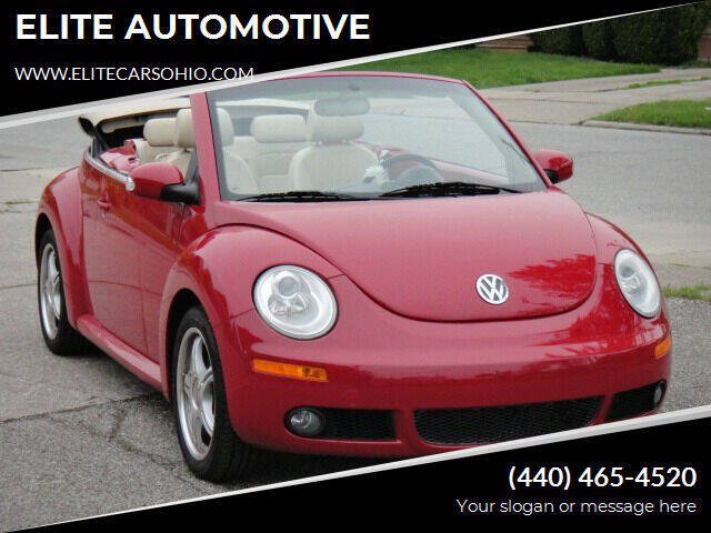 2006 Volkswagen New Beetle for sale at ELITE CARS OHIO LLC in Solon OH