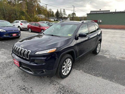 2015 Jeep Cherokee for sale at DAN KEARNEY'S USED CARS in Center Rutland VT