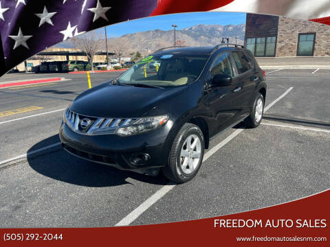 2009 Nissan Murano for sale at Freedom Auto Sales in Albuquerque NM