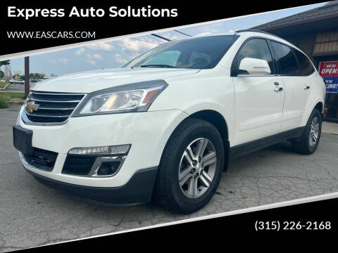 2015 Chevrolet Traverse for sale at Express Auto Solutions in Rochester NY