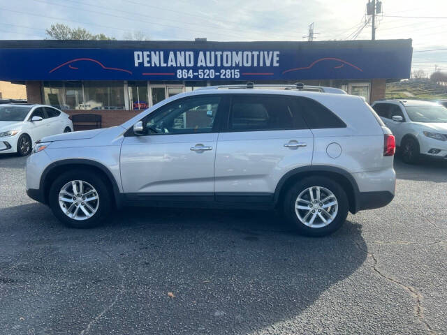 2014 Kia Sorento for sale at Penland Automotive Group in Laurens, SC