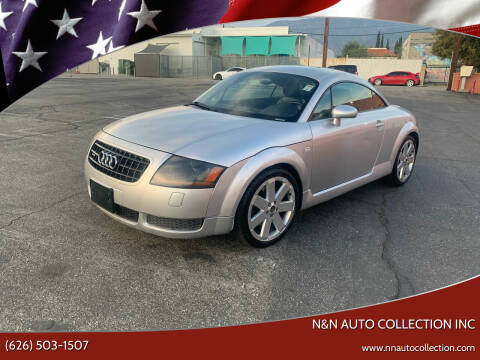 2003 Audi TT for sale at n&n auto collection inc in Pasadena CA