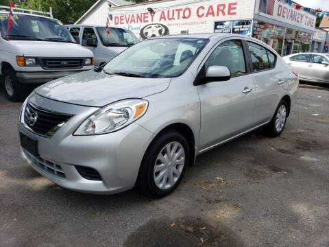 2012 Nissan Versa for sale at Devaney Auto Sales & Service in East Providence RI