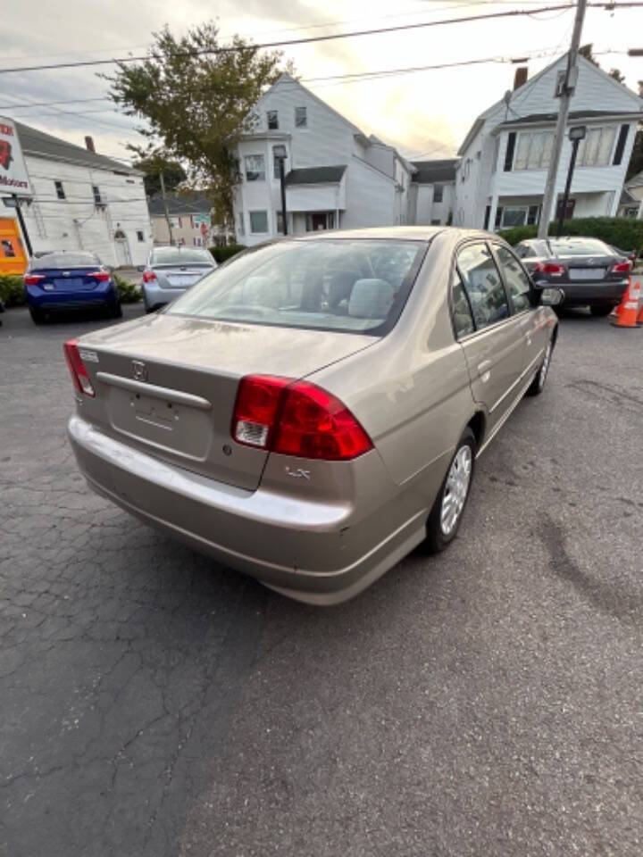 2005 Honda Civic for sale at STATION 7 MOTORS in New Bedford, MA