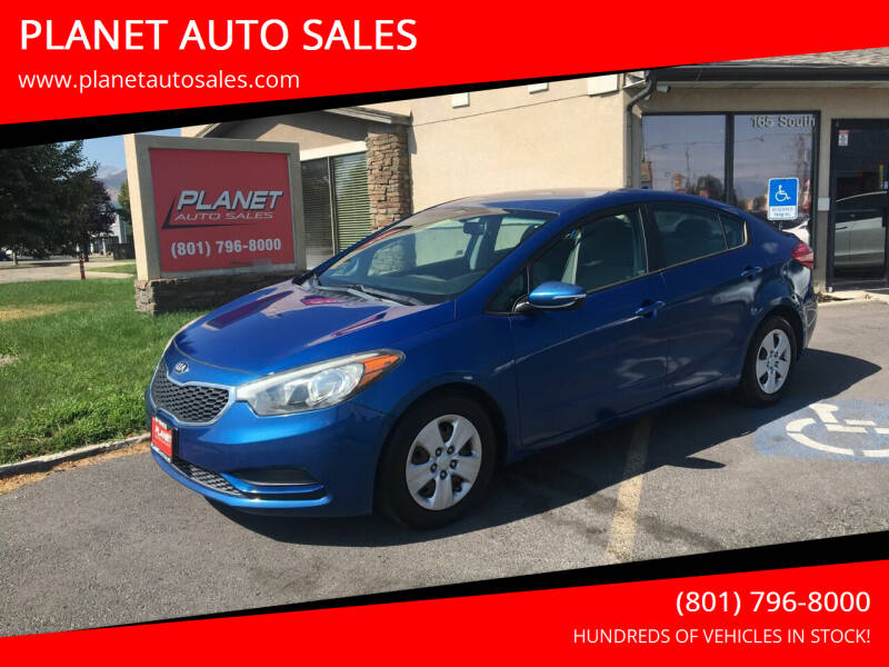 2015 Kia Forte for sale at PLANET AUTO SALES in Lindon UT