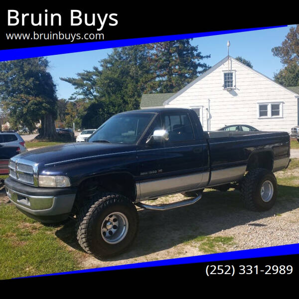 1995 Dodge Ram 1500 for sale at Bruin Buys in Camden NC