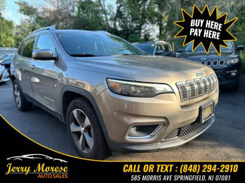 2019 Jeep Cherokee for sale at Jerry Morese Auto Sales LLC in Springfield NJ