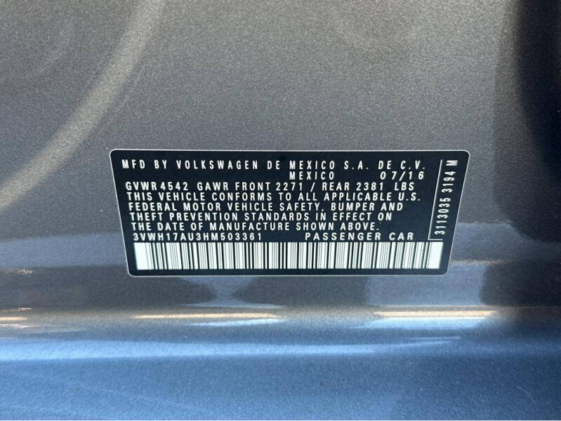 2017 Volkswagen Golf Alltrack TSI SEL 4Motion