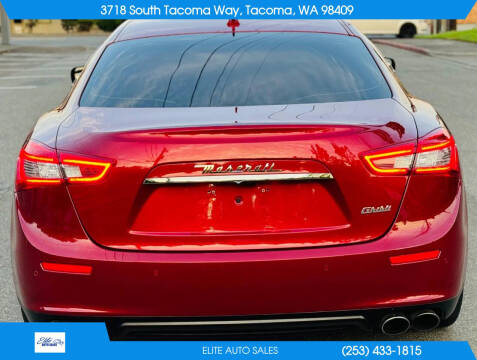 2016 Maserati Ghibli S