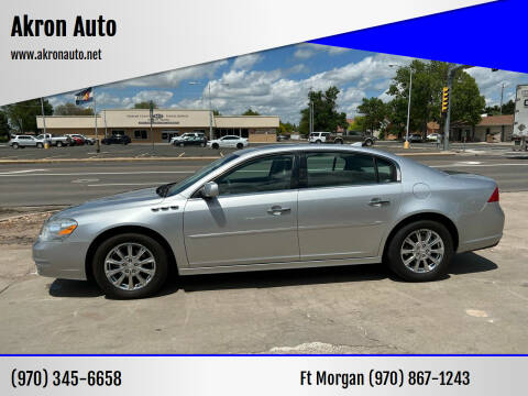 2010 Buick Lucerne for sale at Akron Auto in Akron CO