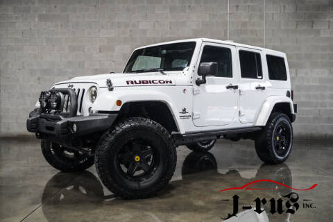 2015 Jeep Wrangler Unlimited for sale at J-Rus Inc. in Macomb MI