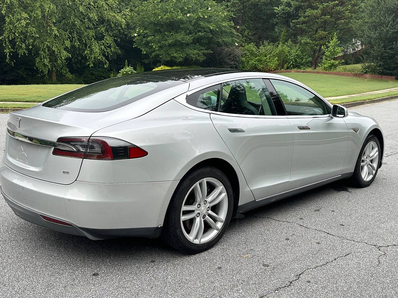 2013 Tesla Model S for sale at SHURE AUTO SALES in Snellville, GA