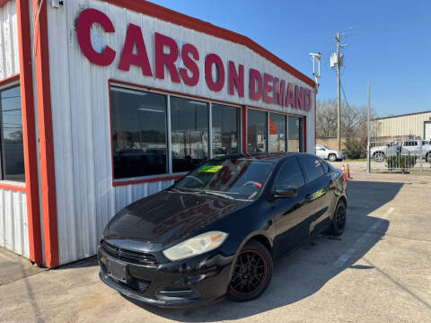 2015 Dodge Dart for sale at Cars On Demand 3 in Pasadena TX