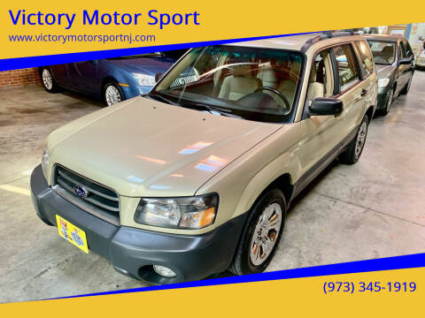 2004 Subaru Forester for sale at Victory Motor Sport in Paterson NJ