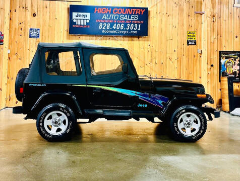 1994 Jeep Wrangler for sale at Boone NC Jeeps-High Country Auto Sales in Boone NC