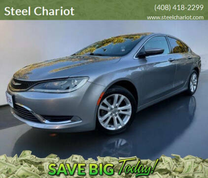 2016 Chrysler 200 for sale at Steel Chariot in San Jose CA