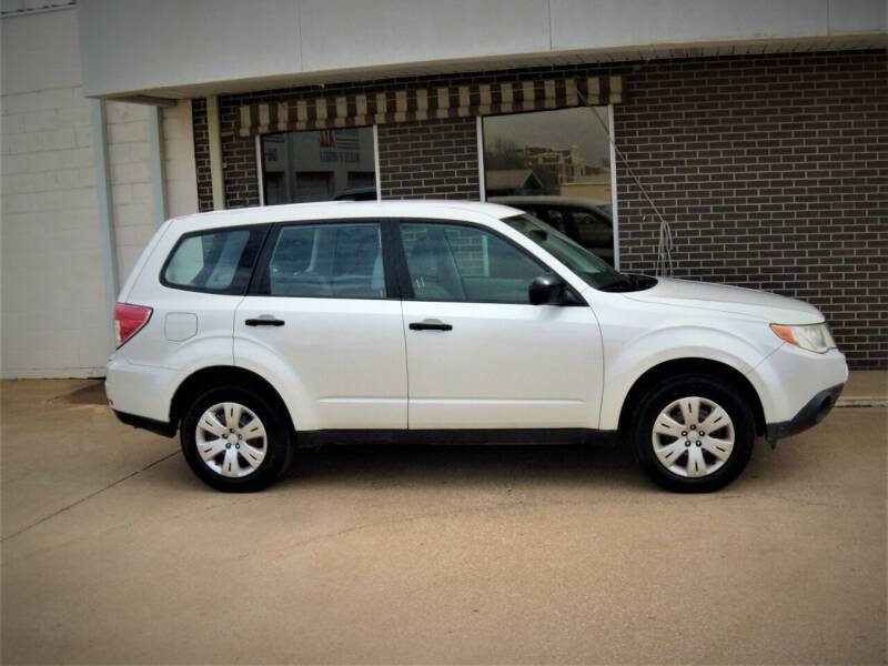 2010 Subaru Forester for sale at PERL AUTO CENTER in Coffeyville KS