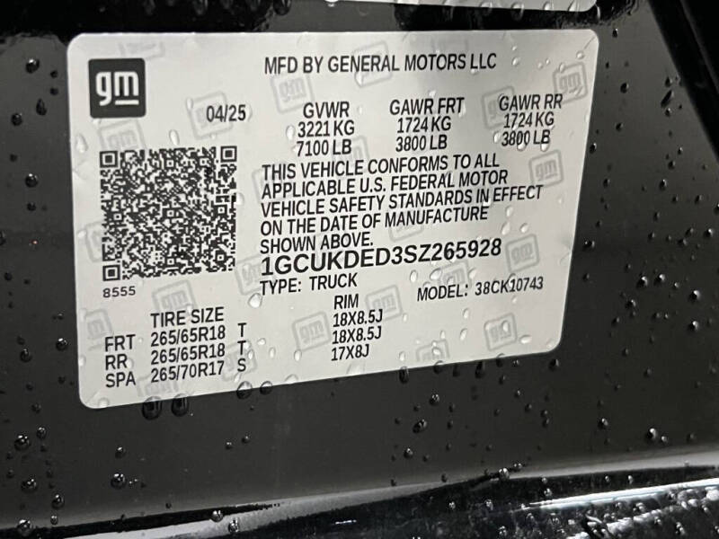 2025 Chevrolet Silverado 1500