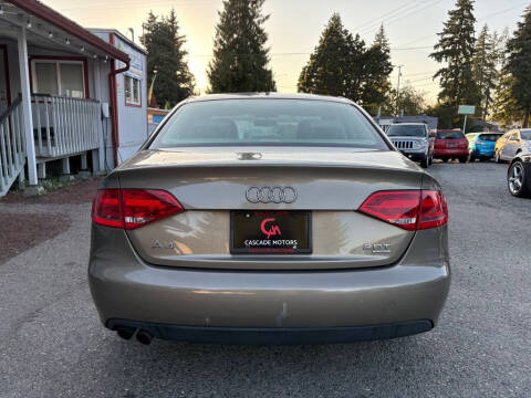 2009 Audi A4 2.0T quattro Premium