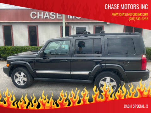 2010 Jeep Commander for sale at Chase Motors Inc in Stafford TX