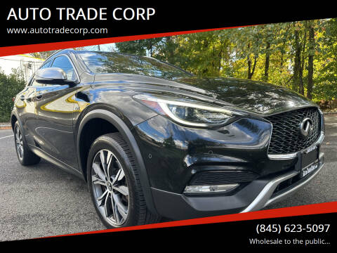 2017 Infiniti QX30 for sale at AUTO TRADE CORP in Nanuet NY