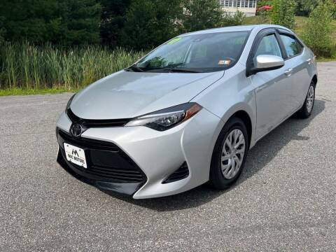 2017 Toyota Corolla for sale at MAC Motors in Epsom NH