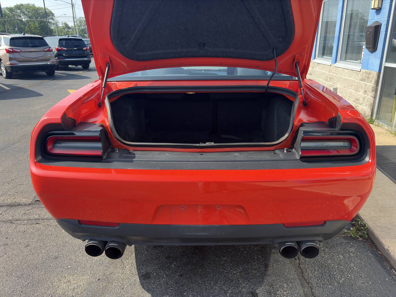 Orange 2018 Dodge Challenger R/T Plus R/T Plus 2dr Coupe 12