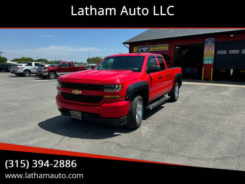 2016 Chevrolet Silverado 1500 for sale at Latham Auto LLC in Ogdensburg NY