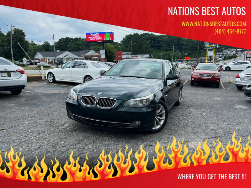 2008 BMW 5 Series for sale at Nations Best Autos in Decatur GA